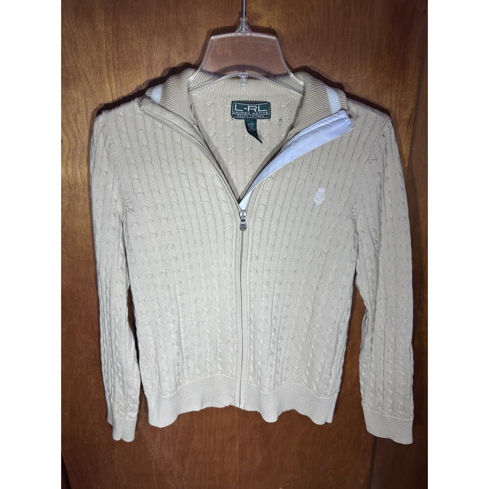 Vtg Ralph Lauren Women Active Jacket Size M